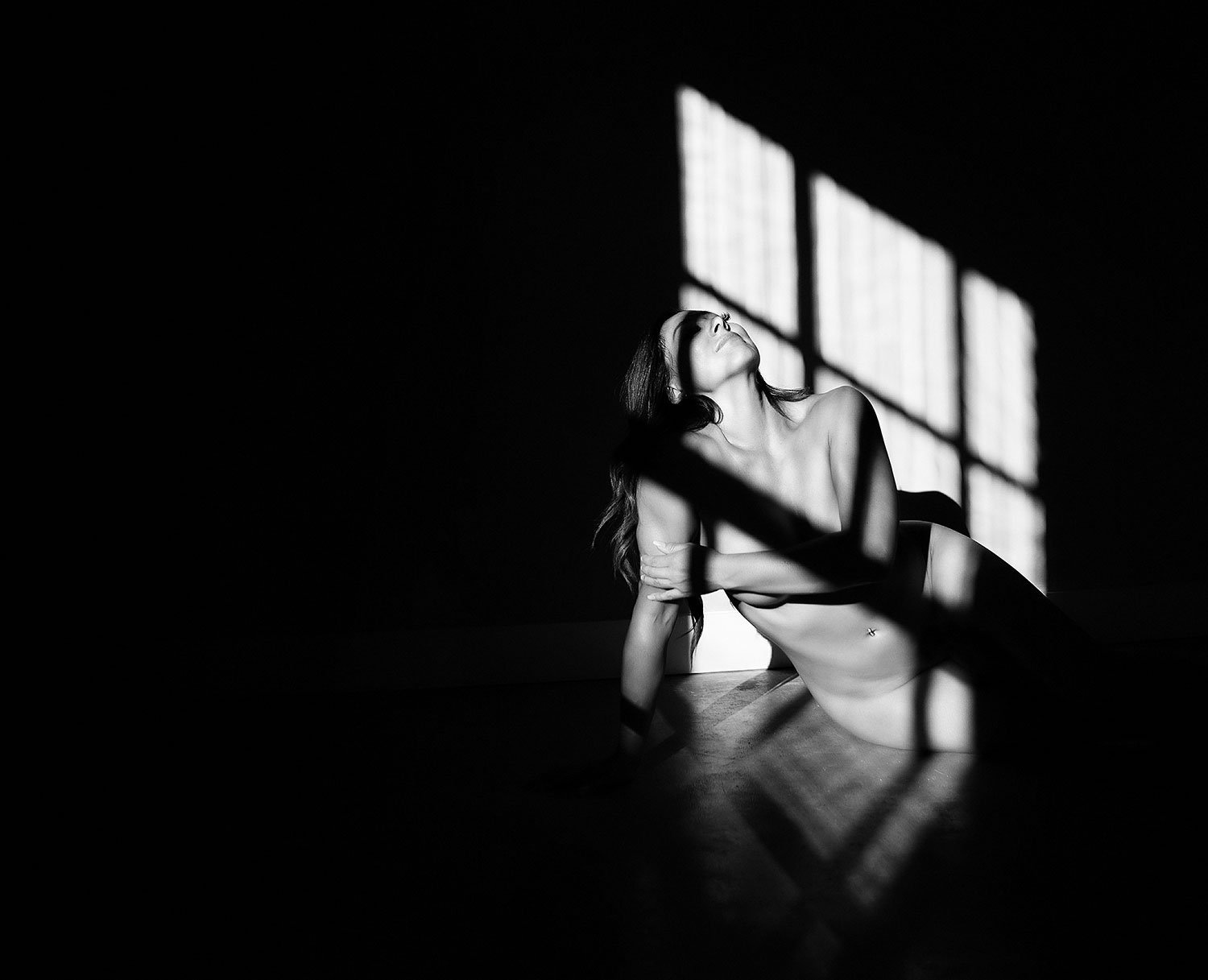 Natural Light Nude Silhouette